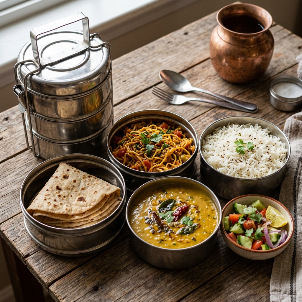 Full Gujarati Tiffin